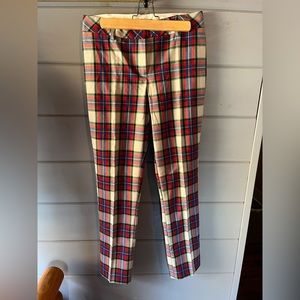 Lands End winter plaid pants